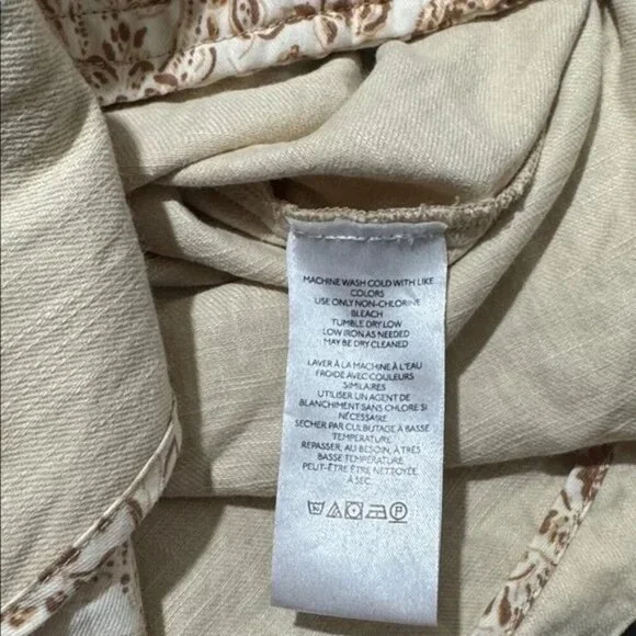 PILCRO - Oversized Linen Blend Blazer in Beige - Picture 9 of 12